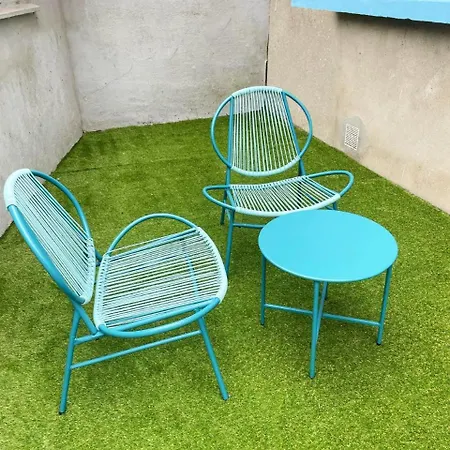 Sauna Commun Et Privee A 50 M De La Plage- Parking Prive, Salle De Bain Et Cuisine Commune